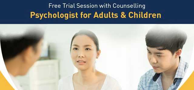 Free Trial Session with Counselling Psychologist for Adults and Children